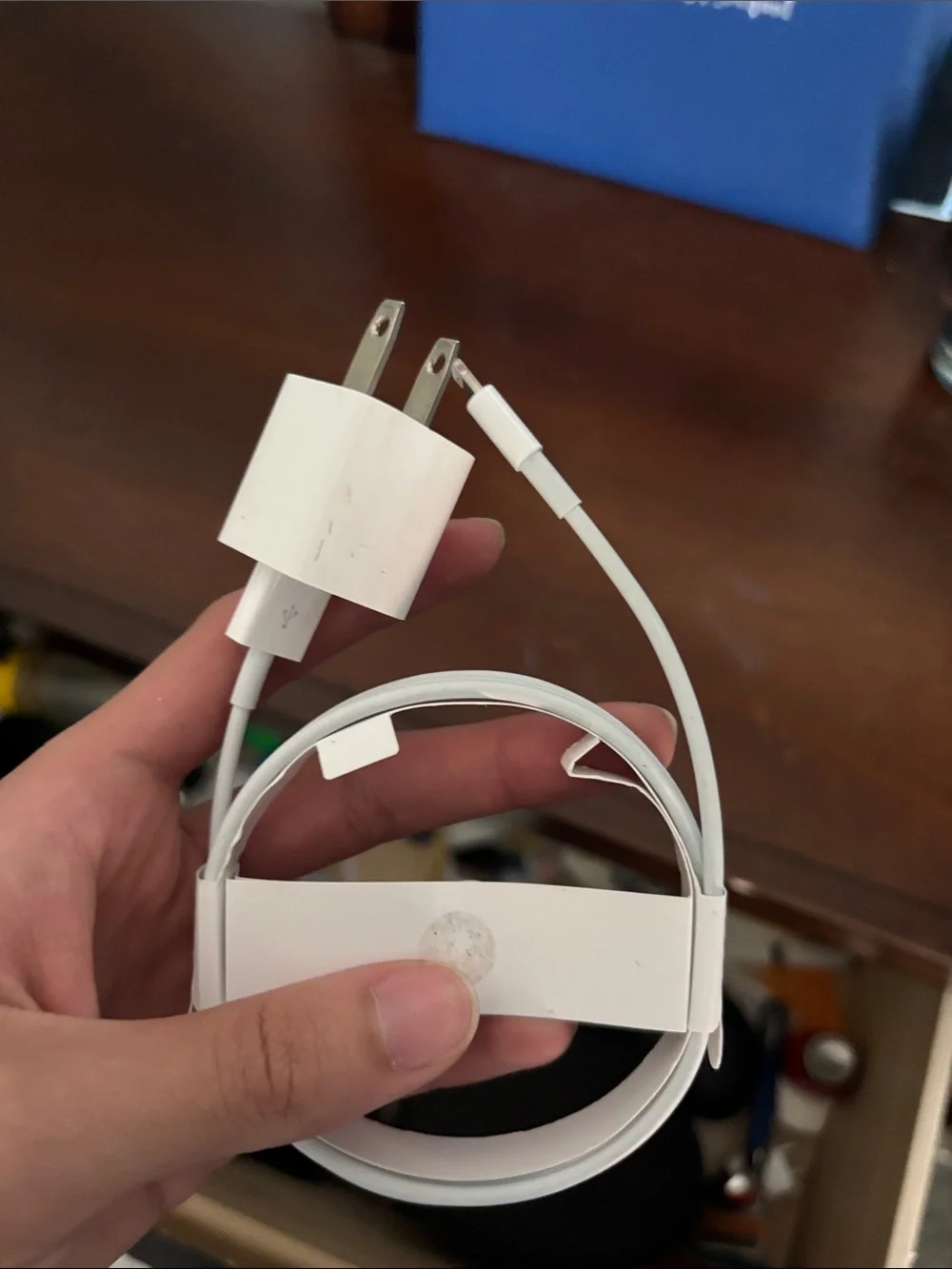 Apple White Lightning Charger with USB Wall Adapter